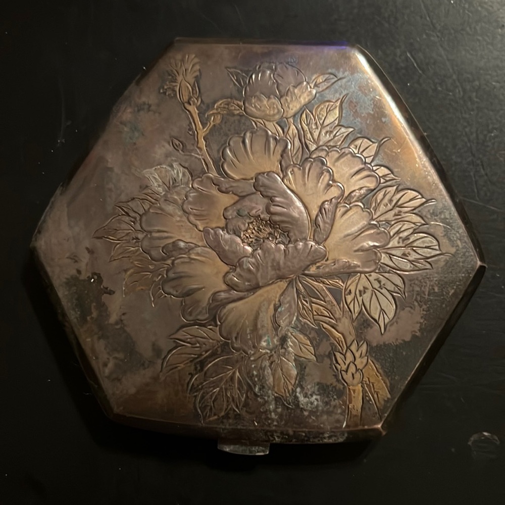 Vintage Sterling Compact